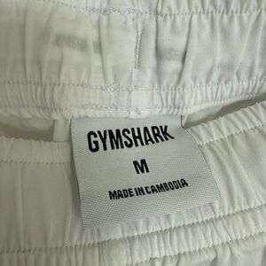 Gymshark Classic White Shorts